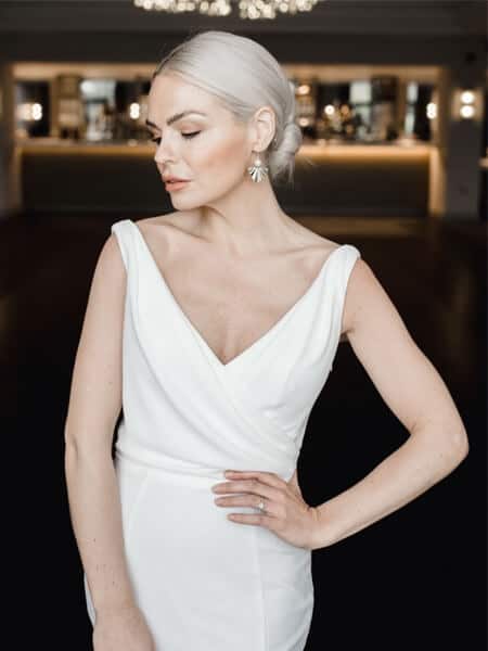 Blonde Wedding Dress